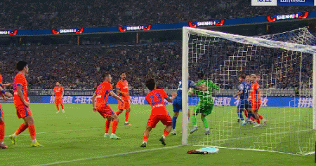 8868体育-申花3-3山东，卡扎帽子戏法，汪海健、吴曦、徐皓阳破门