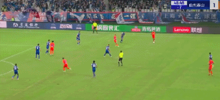 8868体育-申花3-3山东，卡扎帽子戏法，汪海健、吴曦、徐皓阳破门