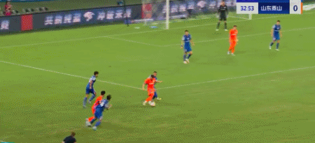 8868体育-申花3-3山东，卡扎帽子戏法，汪海健、吴曦、徐皓阳破门